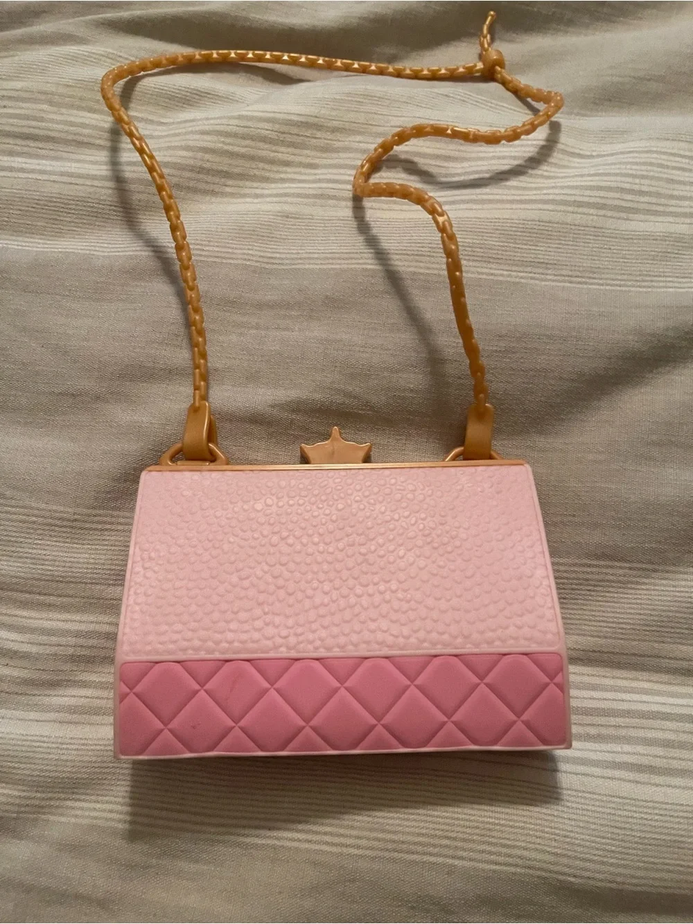 Disney Pink Princess Mini Crossbody with Gold Strap